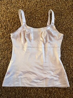 Ruby Ribbon White Shaping Camisole